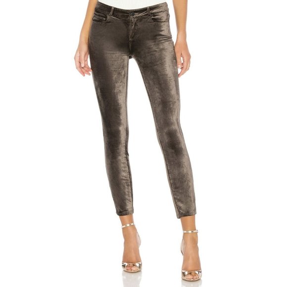 Paige Verdugo Ankle Skinny Pant Deep Juniper 27 - Picture 2 of 12